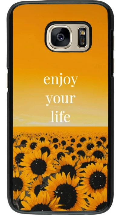 Samsung Galaxy S7 Case Hülle - Summer 2026 Enjoy your life