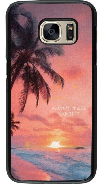 Coque Samsung Galaxy S7 - Watch more sunsets Summer 2026