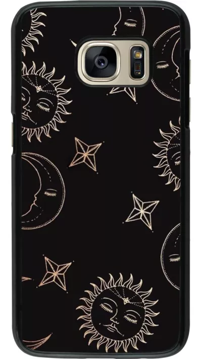 Coque Samsung Galaxy S7 - Suns and Moons