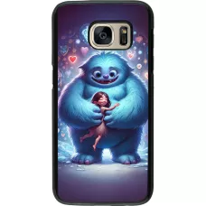 Samsung Galaxy S7 Case Hülle - Valentin 2024 Flauschige Liebe