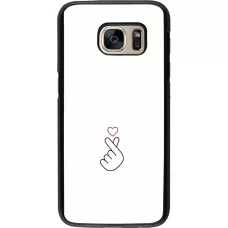 Samsung Galaxy S7 Case Hülle - Valentine 2024 heart by Millennials