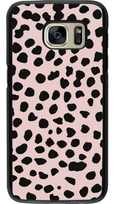 Coque Samsung Galaxy S7 - Wild Leopard Pink