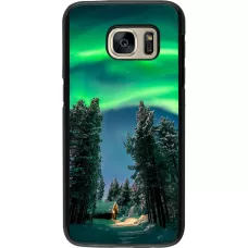 Samsung Galaxy S7 Case Hülle - Winter 22 Northern Lights