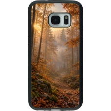 Coque Samsung Galaxy S7 - Silicone rigide noir Autumn 26 Autumn walk