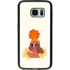 Samsung Galaxy S7 Case Hülle - Silikon schwarz Karol G Tropicoqueta