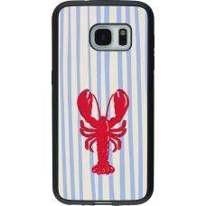 Coque Samsung Galaxy S7 - Silicone rigide noir Red lobster 2026