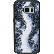 Coque Samsung Galaxy S7 - Silicone rigide noir Sports 2026 Ski
