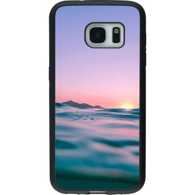Coque Samsung Galaxy S7 - Silicone rigide noir Summer 2021 12