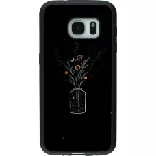 Hülle Samsung Galaxy S7 - Silikon schwarz Vase black