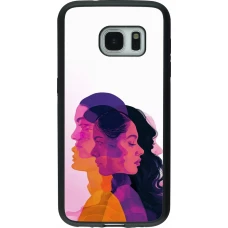 Samsung Galaxy S7 Case Hülle - Silikon schwarz Womens day 2026 10