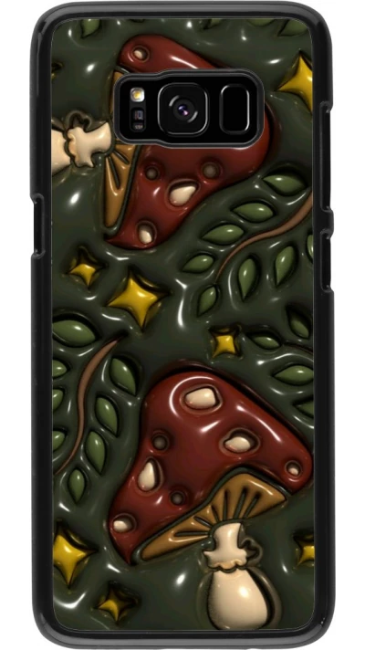 Coque Samsung Galaxy S8 - Autumn 26 3D mushrooms