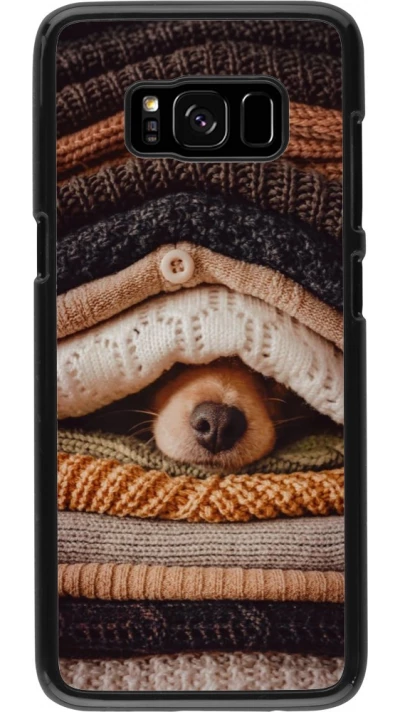Coque Samsung Galaxy S8 - Autumn 26 Dog under the covers