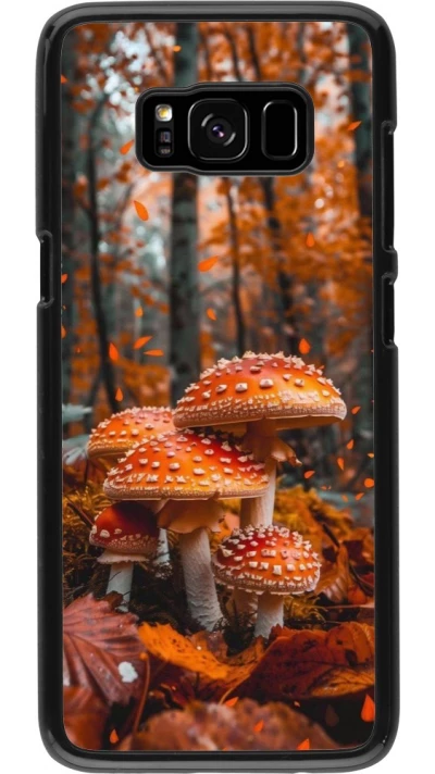 Coque Samsung Galaxy S8 - Autumn 26 Mushrooms in the woods