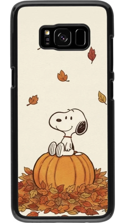 Coque Samsung Galaxy S8 - Autumn 26 Snoopy autumn
