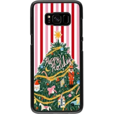 Samsung Galaxy S8 Case Hülle - Christmas 25 Happy Holiday
