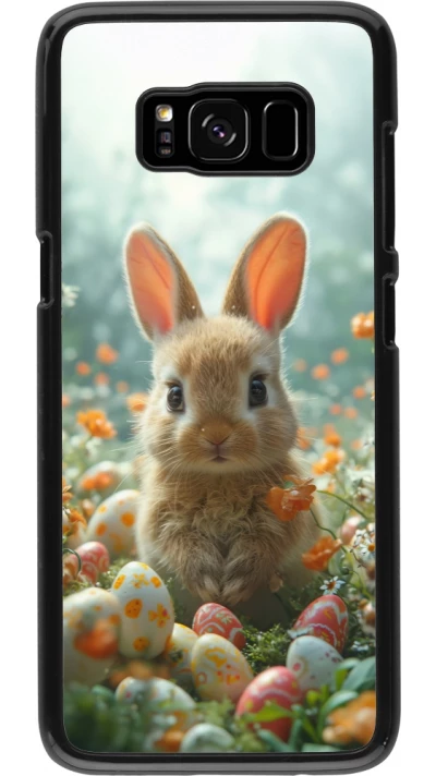 Samsung Galaxy S8 Case Hülle - Easter 2026 Rabbit in the garden