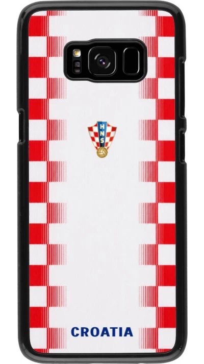 Samsung Galaxy S8 Case Hülle - Kroatien 2026 personalisierbares Fussballtrikot
