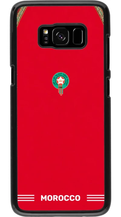 Samsung Galaxy S8 Case Hülle - Marokko 2026 personalisierbares Fussballtrikot