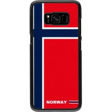Samsung Galaxy S8 Case Hülle - Norwegen 2026 personalisierbares Fussballtrikot