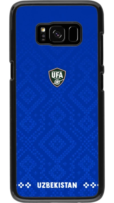 Samsung Galaxy S8 Case Hülle - Usbekistan 2026 personalisierbares Fussballtrikot
