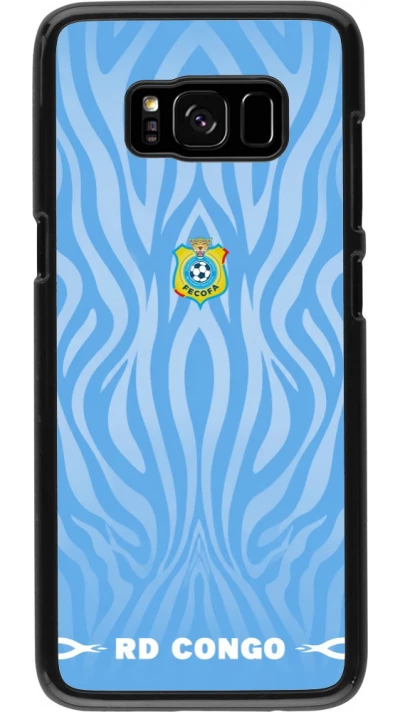 Samsung Galaxy S8 Case Hülle - Demokratische Republik Kongo 2026 personalisierbares Fussballtrikot