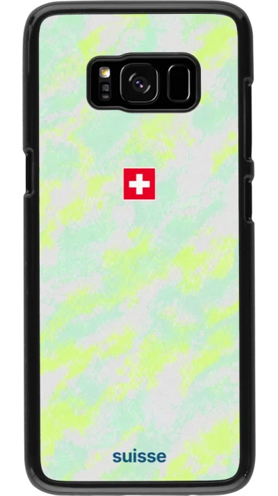Samsung Galaxy S8 Case Hülle - Schweiz Away 2026 personalisierbares Fussballtrikot