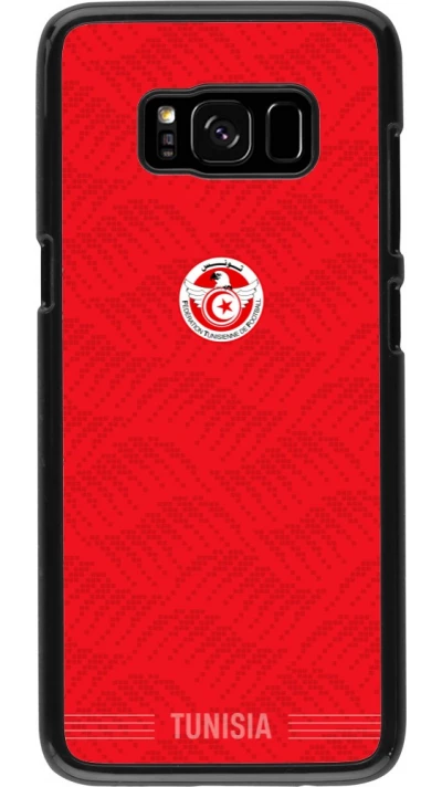 Samsung Galaxy S8 Case Hülle - Tunesien 2026 personalisierbares Fussballtrikot