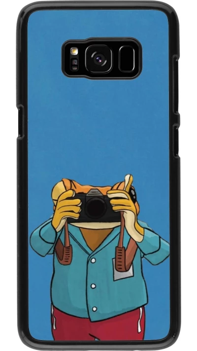 Samsung Galaxy S8 Case Hülle - Frog with camera DTMF