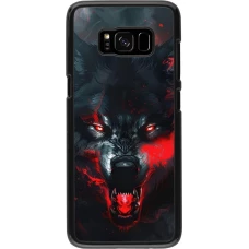 Samsung Galaxy S8 Case Hülle - Halloween 2024 mad werewolf