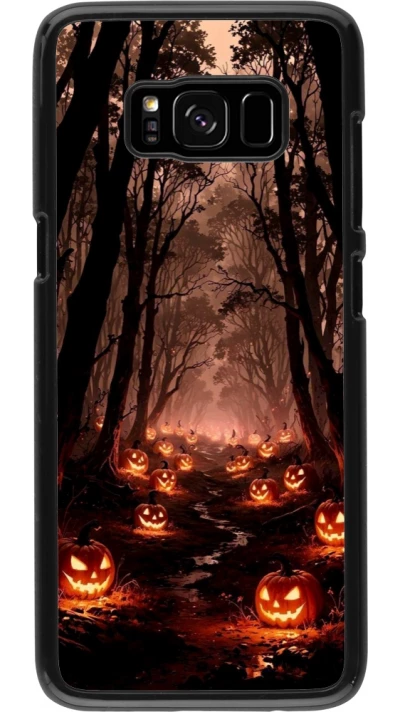 Samsung Galaxy S8 Case Hülle - Halloween 2025 Road of Terrifying Pumpkins