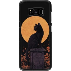 Coque Samsung Galaxy S8 - Halloween 2026 Cat Art Nouveau