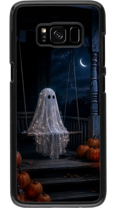 Coque Samsung Galaxy S8 - Halloween 2026 Ghost on a swing