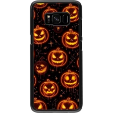 Coque Samsung Galaxy S8 - Halloween 2026 Pattern Pumpkins