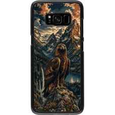 Coque Samsung Galaxy S8 - Linocut Aigle Royal