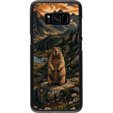 Coque Samsung Galaxy S8 - Linocut Marmotte