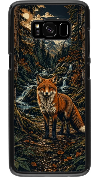 Coque Samsung Galaxy S8 - Linocut Renard