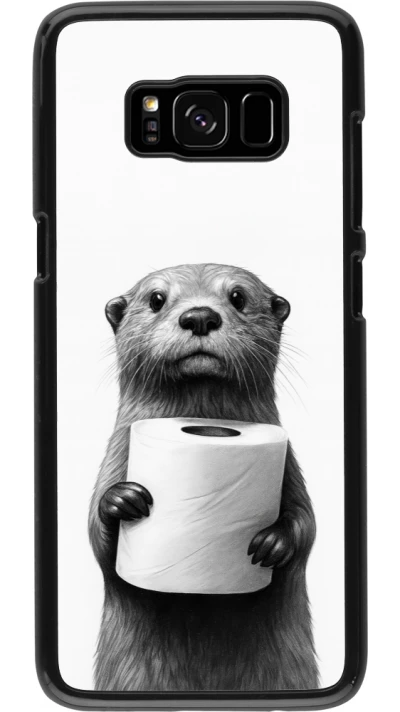 Samsung Galaxy S8 Case Hülle - Otter Toilettenpapier