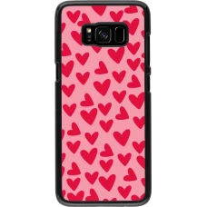 Samsung Galaxy S8 Case Hülle - Mom 2024 kleine Herzen