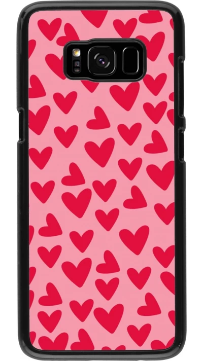Samsung Galaxy S8 Case Hülle - Mom 2024 kleine Herzen