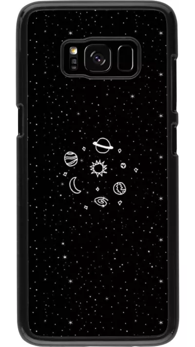 Coque Samsung Galaxy S8 - Space Doodle