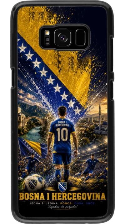 Samsung Galaxy S8 Case Hülle - Fussball Bosnien und Herzegowina splash 2026