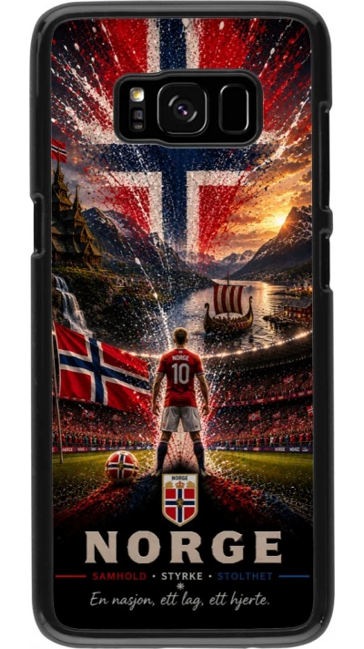 Samsung Galaxy S8 Case Hülle - Fussball Norwegen splash 2026