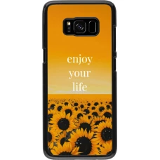 Samsung Galaxy S8 Case Hülle - Summer 2026 Enjoy your life