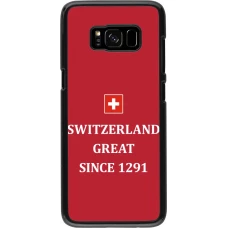 Samsung Galaxy S8 Case Hülle - Switzerland Great Since 1291