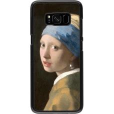 Coque Samsung Galaxy S8 - Tableau art - La Jeune fille à la perle - Johannes Vermeer