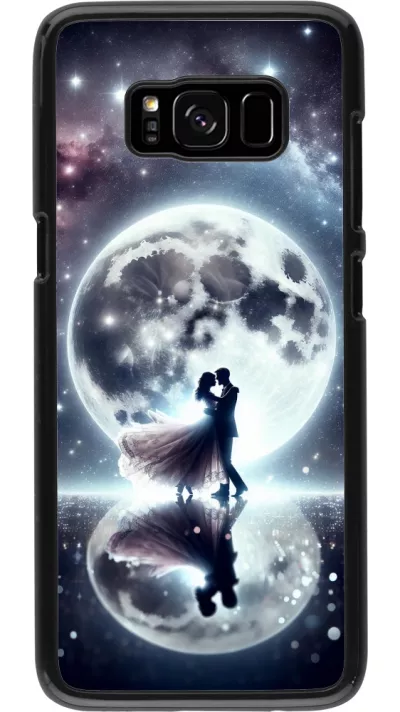 Coque Samsung Galaxy S8 - Valentine 2024 Love under the moon