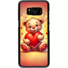 Samsung Galaxy S8 Case Hülle - Valentin 2024 Teddy Liebe