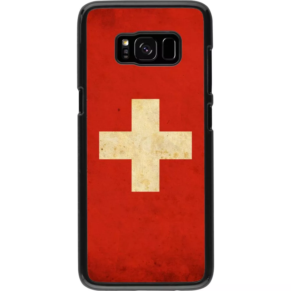 Coque Samsung Galaxy S8 - Vintage Flag SWISS
