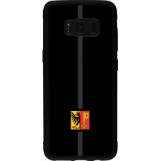 Coque Samsung Galaxy S8 - Silicone rigide noir Canton GE noir
