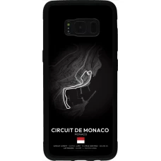 Coque Samsung Galaxy S8 - Silicone rigide noir F1 Track 2025 Monaco